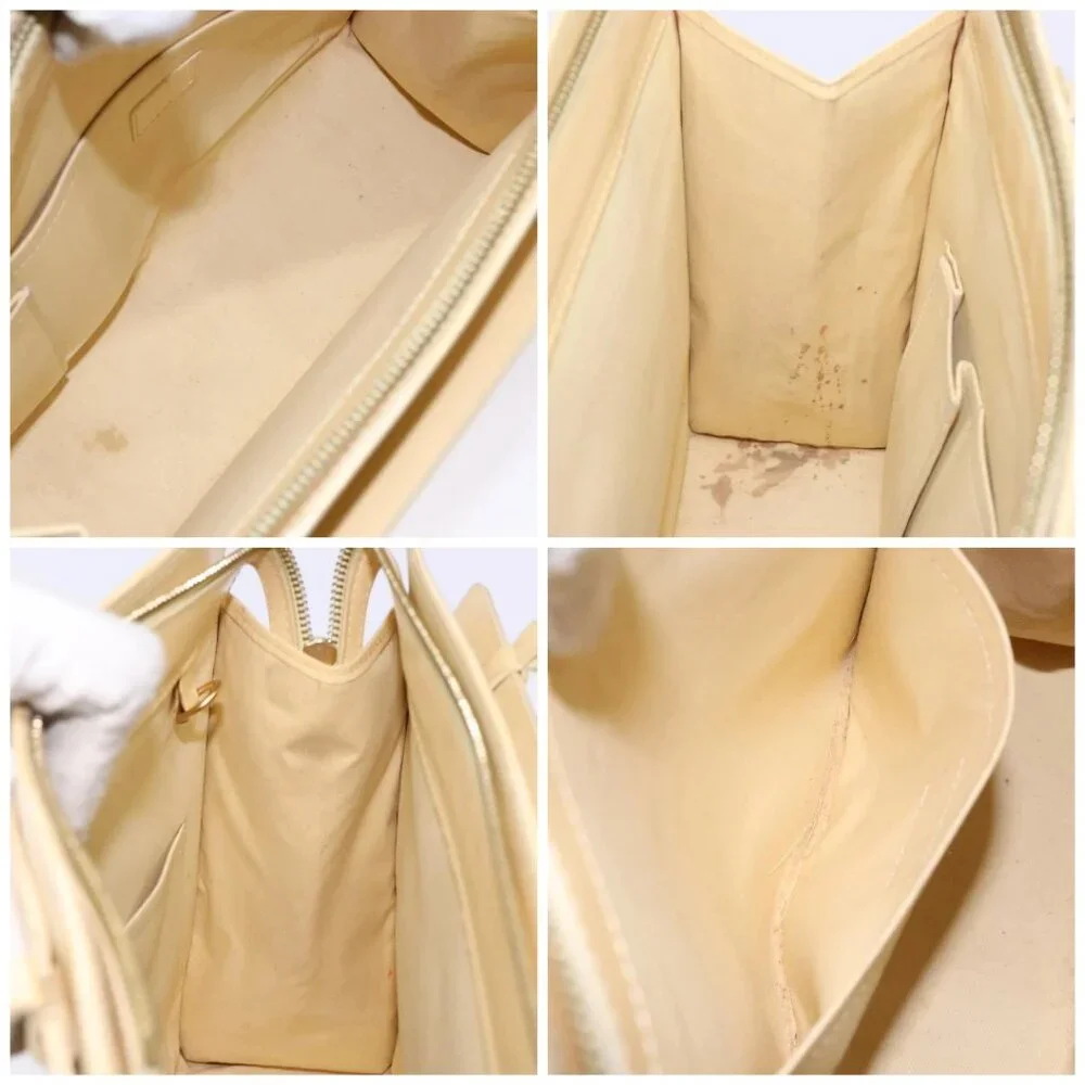 LOUIS VUITTON Epi Croisette PM Tote Bag Vanilla M5249A LV Auth bs28602
